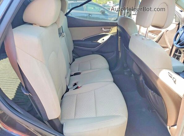 5XYZU3LB3GG309220 2016 HYUNDAI SANTA Gray Вид задньої частини салону