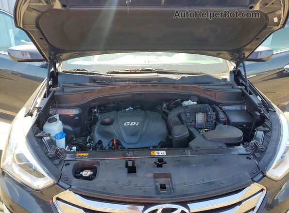 5XYZU3LB3GG309220 2016 HYUNDAI SANTA Gray Вид підкапотного простору