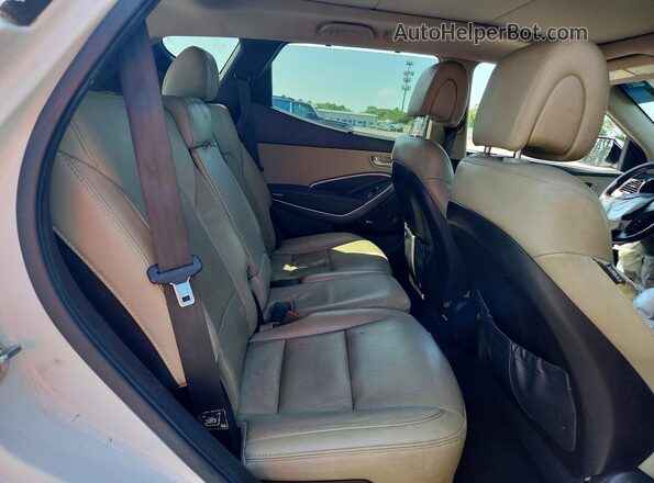 5XYZU3LB3HG387207 2017 HYUNDAI SANTA White Vista interior trasera