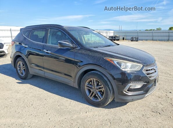 5XYZU3LB3HG389104 2017 HYUNDAI SANTA Black წინა მარჯვენა