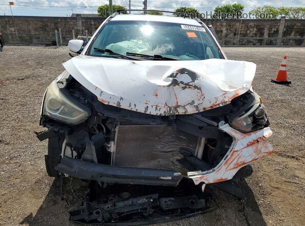 5XYZU3LB3HG439581 2017 HYUNDAI SANTA White წინა ხედი