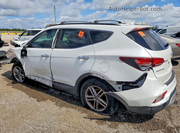 5XYZU3LB3HG439581 2017 HYUNDAI SANTA White უკანა მარცხენა