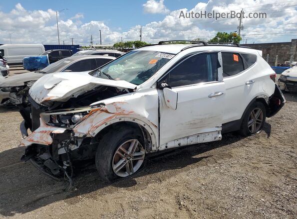 5XYZU3LB3HG439581 2017 HYUNDAI SANTA White 