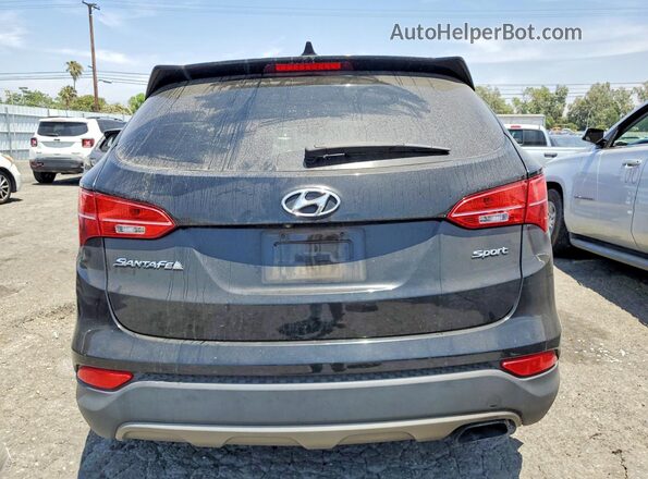 5XYZU3LB4GG337592 2016 HYUNDAI SANTA Blue Вид ззаду