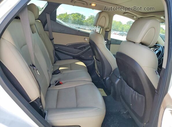 5XYZU3LB4HG448547 2017 HYUNDAI SANTA White Rear interior view