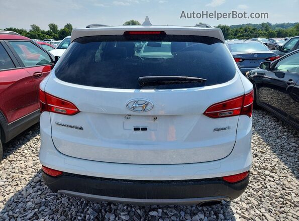 5XYZU3LB5GG335978 2016 HYUNDAI SANTA Белый Вид сзади