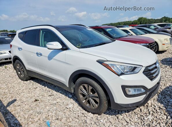 5XYZU3LB5GG335978 2016 HYUNDAI SANTA Белый Передняя правая четверть