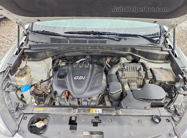 5XYZU3LB5GG335978 2016 HYUNDAI SANTA Белый Вид подкапотного пространства