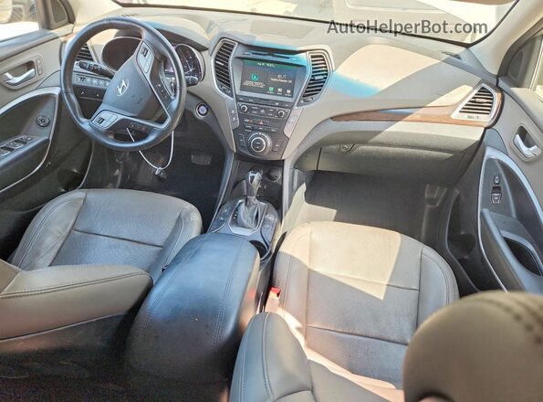 5XYZU3LB5HG425259 2017 HYUNDAI SANTA Gray Առջևի վահանակի տեսք