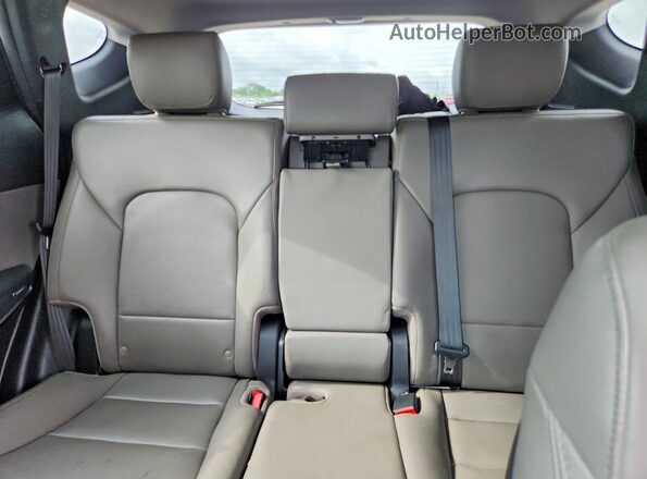 5XYZU3LB5HG466801 2017 HYUNDAI SANTA Black Հետևի նստատեղերի տեսք