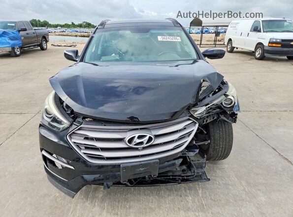 5XYZU3LB5HG466801 2017 HYUNDAI SANTA Black Դիմացի տեսք