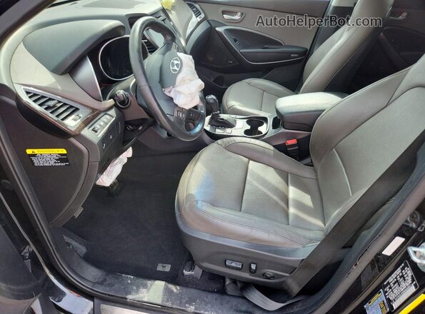 5XYZU3LB5HG466801 2017 HYUNDAI SANTA Black Սալոնի դիմացի տեսք