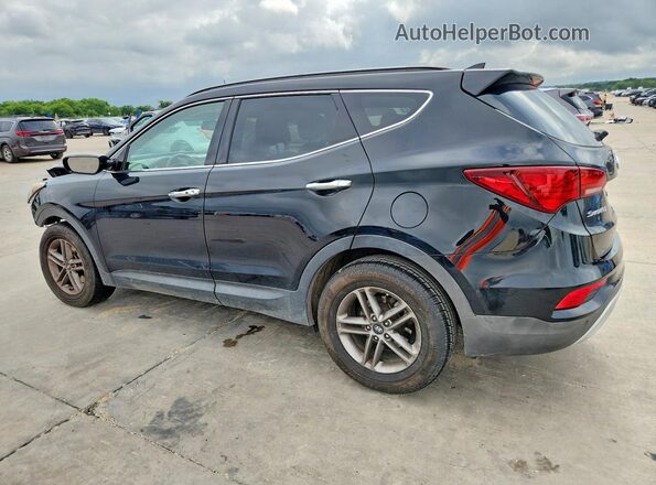 5XYZU3LB5HG466801 2017 HYUNDAI SANTA Black Հետևի ձախ