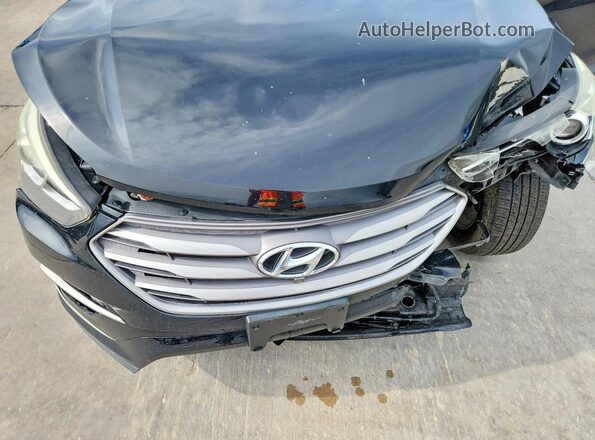 5XYZU3LB5HG466801 2017 HYUNDAI SANTA Black Շարժիչի բաժամունքի տեսք