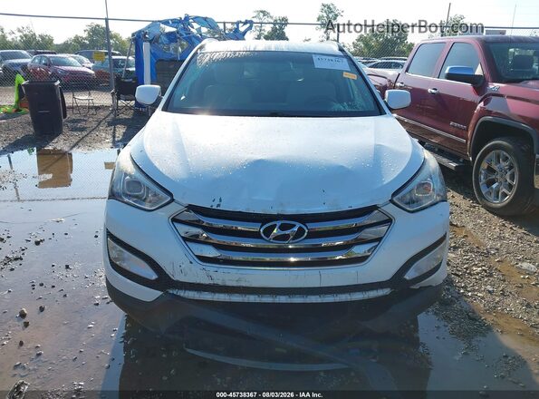5XYZU3LB6GG334841 2016 HYUNDAI SANTA FE SPORT Белый Вид щитка приборов
