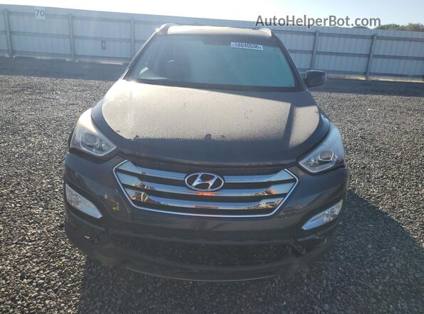 5XYZU3LB6GG371873 2016 HYUNDAI SANTA Gray Vista frontal