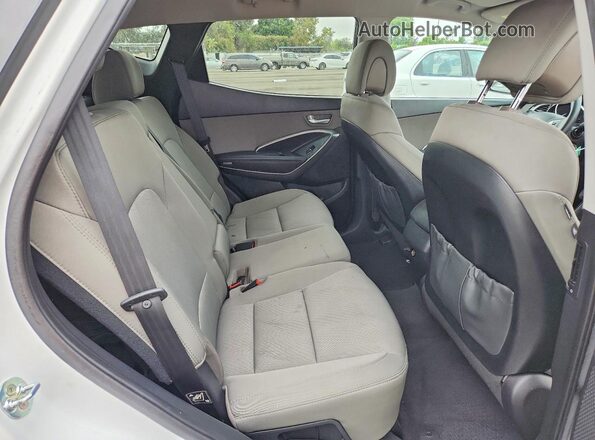 5XYZU3LB6HG386326 2017 HYUNDAI SANTA White Vista interior trasera