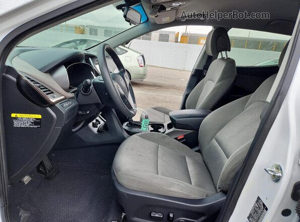 5XYZU3LB6HG386326 2017 HYUNDAI SANTA White Vista interior delantera