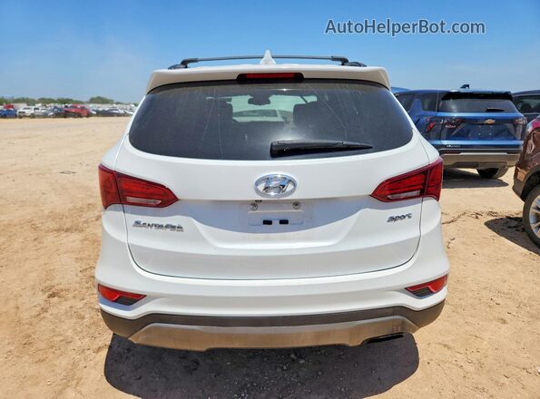5XYZU3LB6HG415811 2017 HYUNDAI SANTA Белый Вид сзади