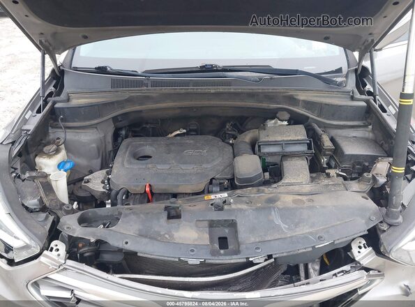 5XYZU3LB6HG446864 2017 HYUNDAI SANTA FE SPORT Gray Rear view
