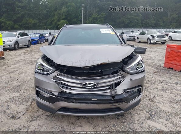 5XYZU3LB6HG446864 2017 HYUNDAI SANTA FE SPORT Gray Instrument cluster view