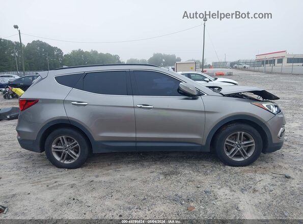 5XYZU3LB6HG446864 2017 HYUNDAI SANTA FE SPORT Gray Rear interior view