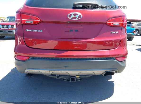 5XYZU3LB7GG336629 2016 HYUNDAI SANTA FE SPORT Красный Вид спереди