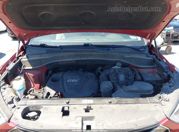 5XYZU3LB7GG336629 2016 HYUNDAI SANTA FE SPORT Красный Вид сзади