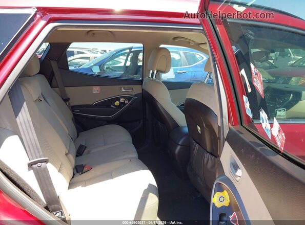 5XYZU3LB7GG336629 2016 HYUNDAI SANTA FE SPORT Красный Вид наклейки с VIN-кодом