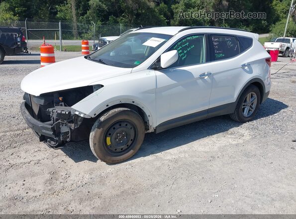 5XYZU3LB7HG385377 2017 HYUNDAI SANTA FE SPORT White Przód lewy