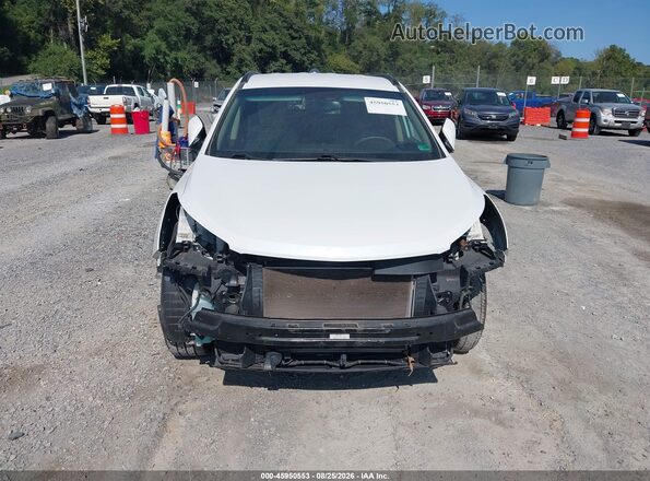 5XYZU3LB7HG385377 2017 HYUNDAI SANTA FE SPORT White Widok zestawu wskaźników