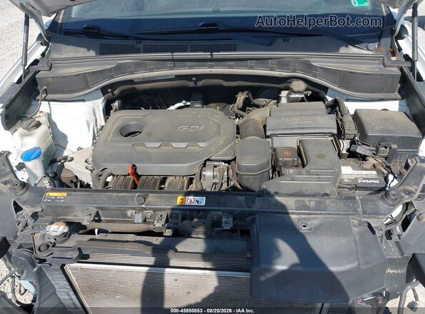 5XYZU3LB7HG385377 2017 HYUNDAI SANTA FE SPORT White Widok z tyłu