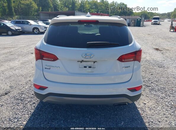 5XYZU3LB7HG385377 2017 HYUNDAI SANTA FE SPORT White 