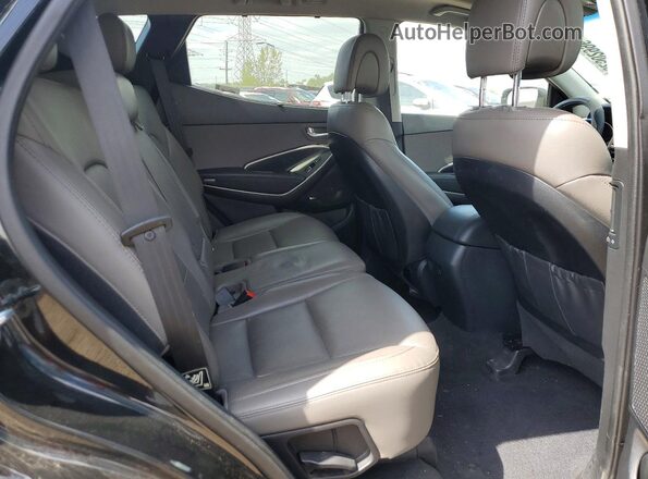 5XYZU3LB7HG406745 2017 HYUNDAI SANTA Black Вид задніх сидінь
