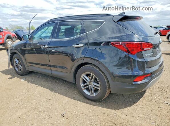5XYZU3LB7HG406745 2017 HYUNDAI SANTA Black Задня ліва чверть