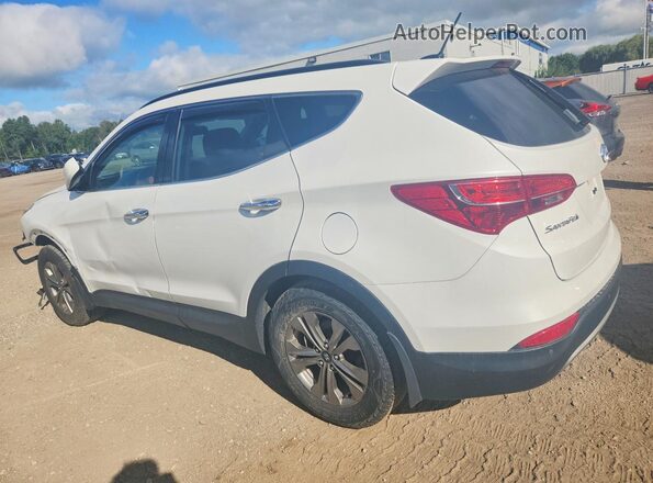5XYZU3LB8GG378601 2016 HYUNDAI SANTA White უკანა მარცხენა