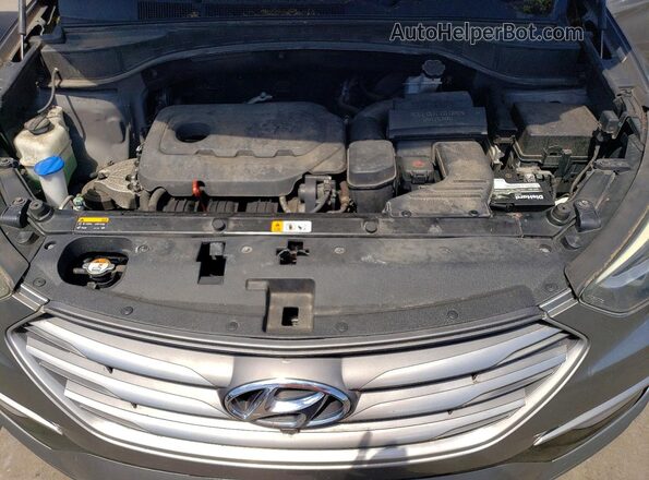 5XYZU3LB8HG418371 2017 HYUNDAI SANTA Silver Vista interior trasera
