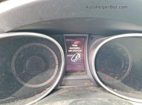 5XYZU3LB9GG331819 2016 HYUNDAI SANTA Silver Вид щитка приладів
