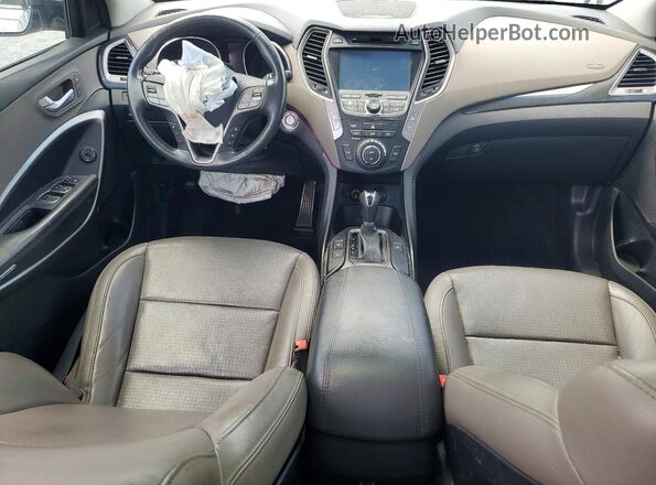 5XYZU3LB9GG331819 2016 HYUNDAI SANTA Silver Вид панелі приладів