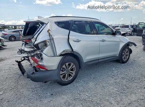 5XYZU3LB9GG331819 2016 HYUNDAI SANTA Silver Задня права чверть