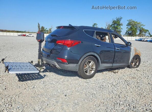5XYZU3LB9HG403149 2017 HYUNDAI SANTA Black უკანა მარჯვენა