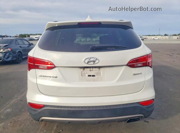 5XYZU3LBXGG316441 2016 HYUNDAI SANTA White Вид ззаду