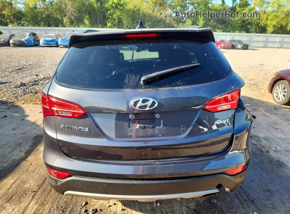 5XYZU3LBXGG352050 2016 HYUNDAI SANTA Charcoal Widok z tyłu