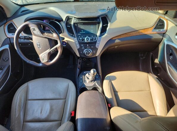 5XYZU3LBXGG352050 2016 HYUNDAI SANTA Charcoal Widok deski rozdzielczej