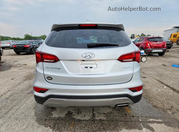 5XYZU3LBXHG424396 2017 HYUNDAI SANTA Silver Vista trasera