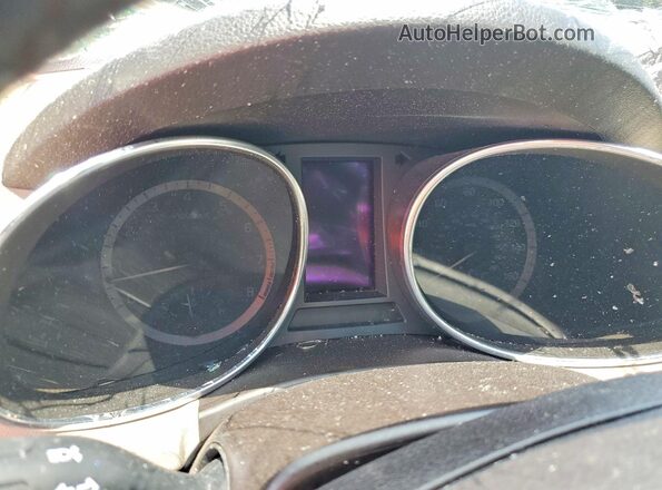 5XYZU3LBXJG537819 2018 HYUNDAI SANTA White Սարքավորումների վահանակի տեսք