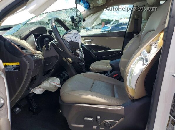 5XYZU3LBXJG537819 2018 HYUNDAI SANTA White Սալոնի դիմացի տեսք