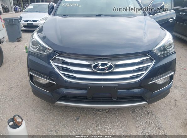 5XYZU4LA7HG472032 2017 HYUNDAI SANTA FE SPORT Blue Widok z przodu