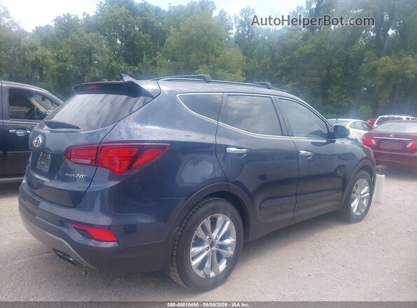 5XYZU4LA7HG472032 2017 HYUNDAI SANTA FE SPORT Blue Widok wnętrza z tyłu