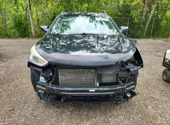 5XYZUDLA0GG322438 2016 HYUNDAI SANTA Black Դիմացի տեսք